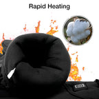 Electric Heated Gloves For Cold Hands Battery Powered Waterproof Wrist Strap Touchscreen Fingertips - Image 6