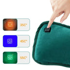 Electric Heating Pad With USB Power And Plush Fabric For Back Pain Relief - Image 4