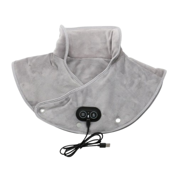 Electric Neck And Shoulder Heating Pad With Vibration Massage And Auto Shut-Off - Image 1
