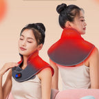 Electric Neck And Shoulder Heating Pad With Vibration Massage And Auto Shut-Off - Image 8