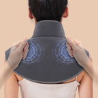 Electric Neck And Shoulder Heating Pad With Vibration Massage And Auto Shut-Off - Image 3