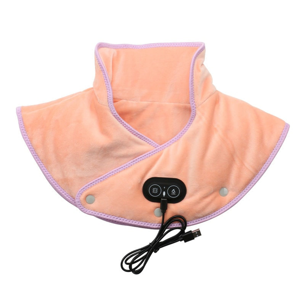 Electric Neck And Shoulder Heating Pad With Vibration Massage And Auto Shut-Off - Image 4