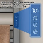 Electric Towel Rack With Digital Display Temperature Time Control For Bathroom Smart Home Heated Bar - Image 2