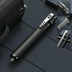 Expandable Baton With Spring-Loaded Telescopic Design And Glass Breaker For Personal Safety - Image 2