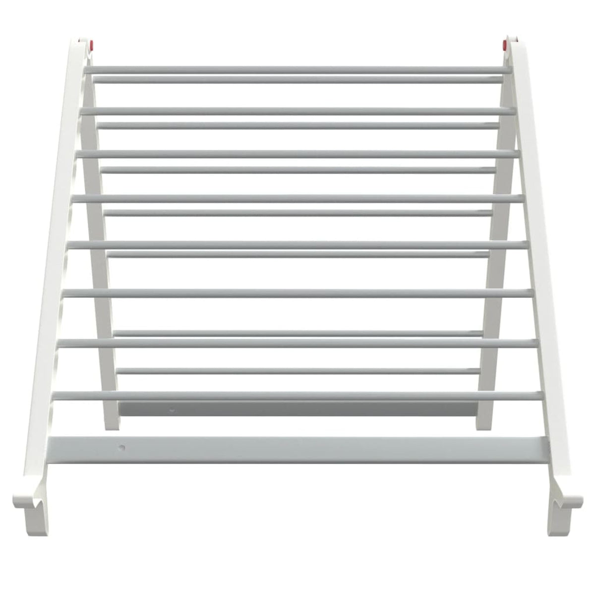 Extendable Clothes Airer For Bathtub Foldable A-frame Laundry Drying Rack With Sturdy Aluminum Frame That Saves Floor Space - Image 7