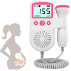 Fetal Doppler Monitor For Home Use With Handheld Probe Built-In Speaker And Backlit Lcd Screen - Image 1