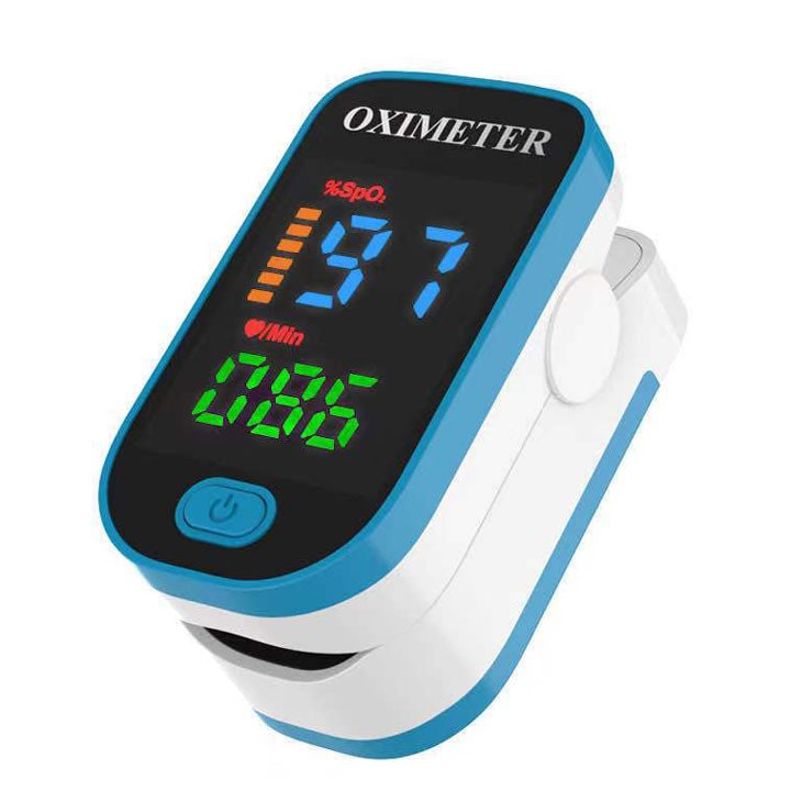 Fingertip Oximeter Pulse Portable Wellness Monitor For Quick Insight Into Daily Oxygen Levels & Heart Activity - Image 4