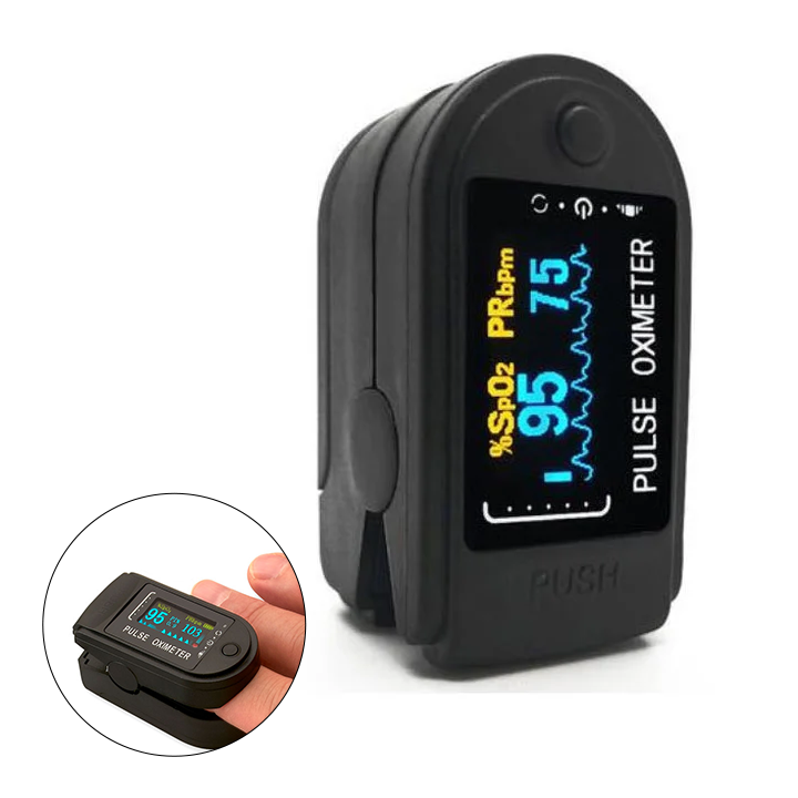 Fingertip Oximeter Pulse Portable Wellness Monitor For Quick Insight Into Daily Oxygen Levels & Heart Activity - Image 7