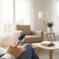 Fingertip Oximeter Pulse Portable Wellness Monitor For Quick Insight Into Daily Oxygen Levels & Heart Activity - Image 1