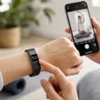 Fitness Bracelet with IPX8 Waterproof Tracker and Remote Camera - Image 3