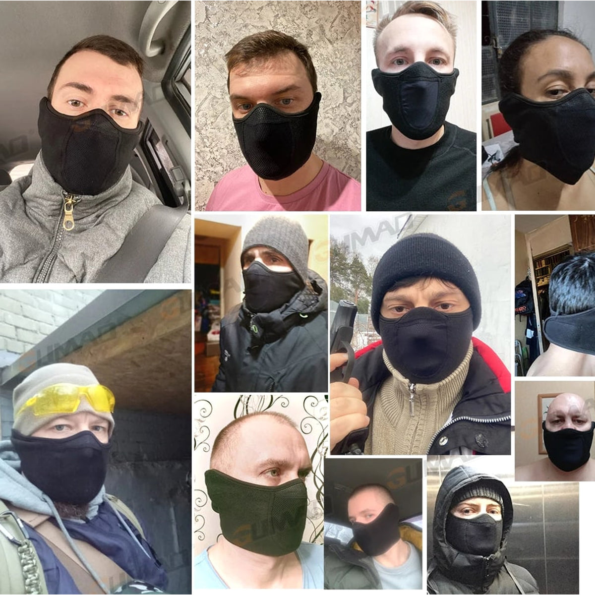 Fleece Face Mask For Outdoor Winter Activities - Image 9