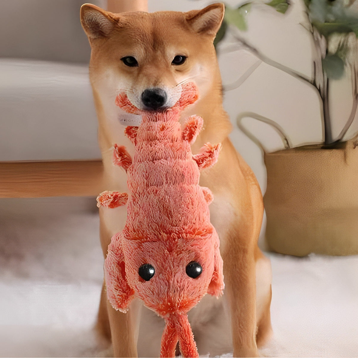 Floppy Lobster Interactive Dog Toy With Realistic Texture For Playful Chewing And Fetch - Image 2