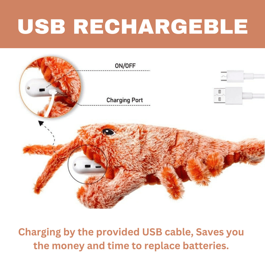 Floppy Lobster Interactive Dog Toy With Realistic Texture For Playful Chewing And Fetch - Image 4
