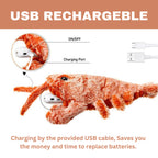 Floppy Lobster Interactive Dog Toy With Realistic Texture For Playful Chewing And Fetch - Image 4