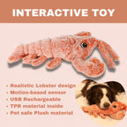 Floppy Lobster Interactive Dog Toy With Realistic Texture For Playful Chewing And Fetch - Image 5