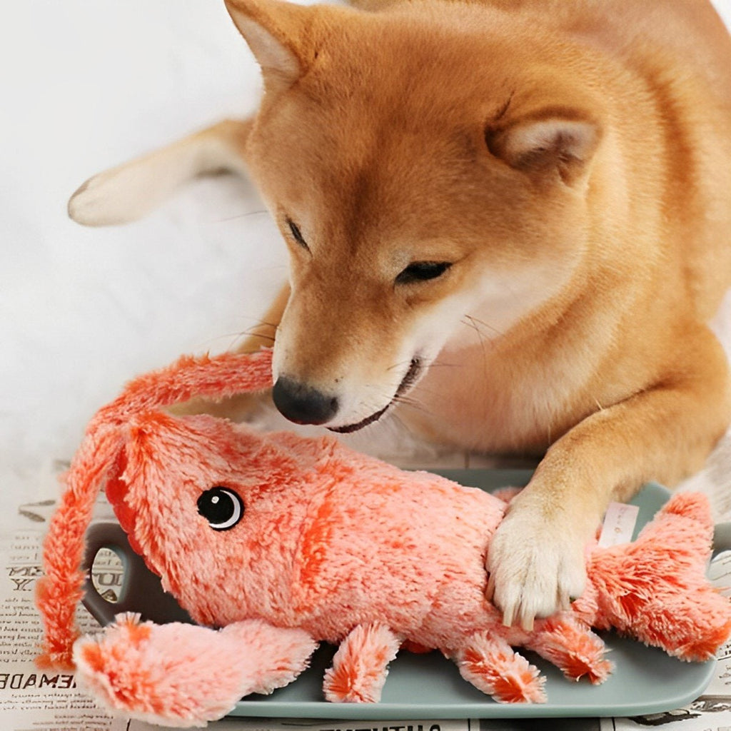Floppy Lobster Interactive Dog Toy With Realistic Texture For Playful Chewing And Fetch - Image 1