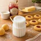 Flutewell -Press Fluted Design Jam Cookie Mould - Image 3