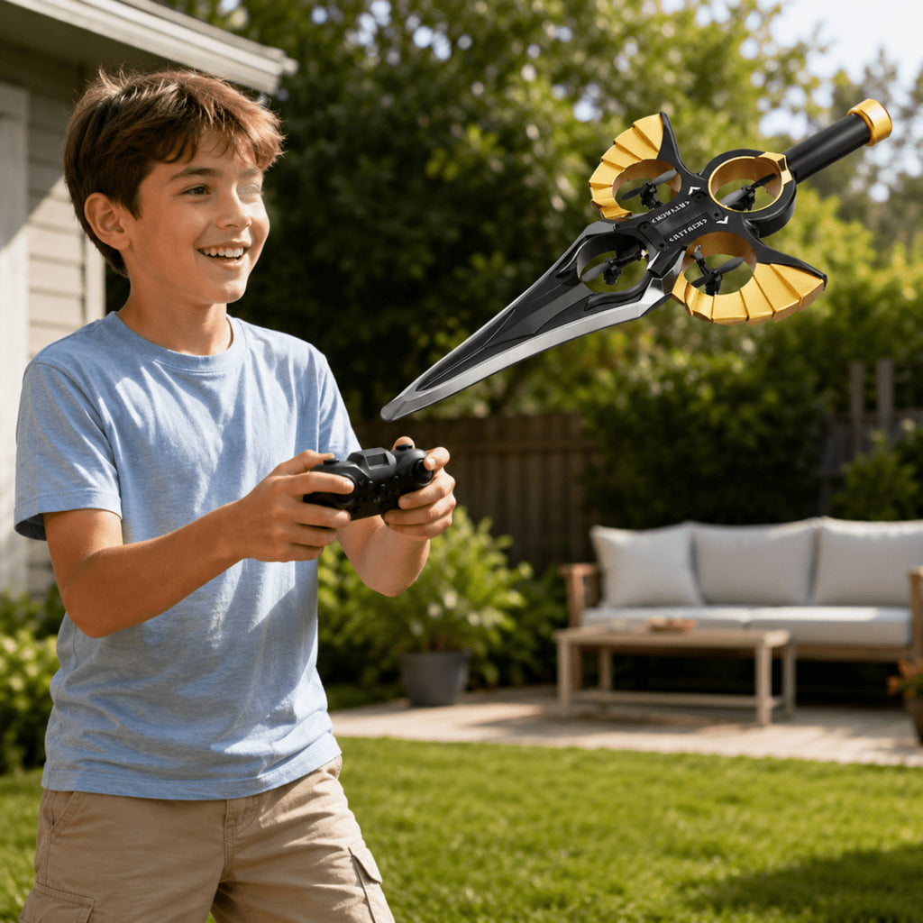 Flyblaze Rechargeable RC Drone Sword Toy For Action-Packed Outdoor Fun - Image 3