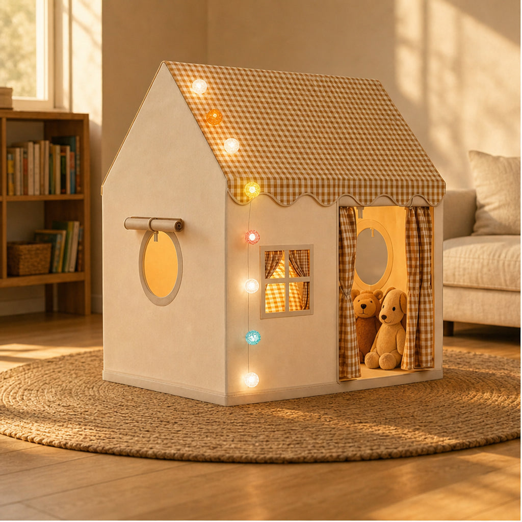 Foldable Play Tent Roomy Kids Hideaway With Sturdy Frame Easy To Set Up And Store - Image 1