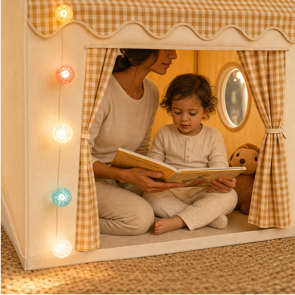 Foldable Play Tent Roomy Kids Hideaway With Sturdy Frame Easy To Set Up And Store - Image 2