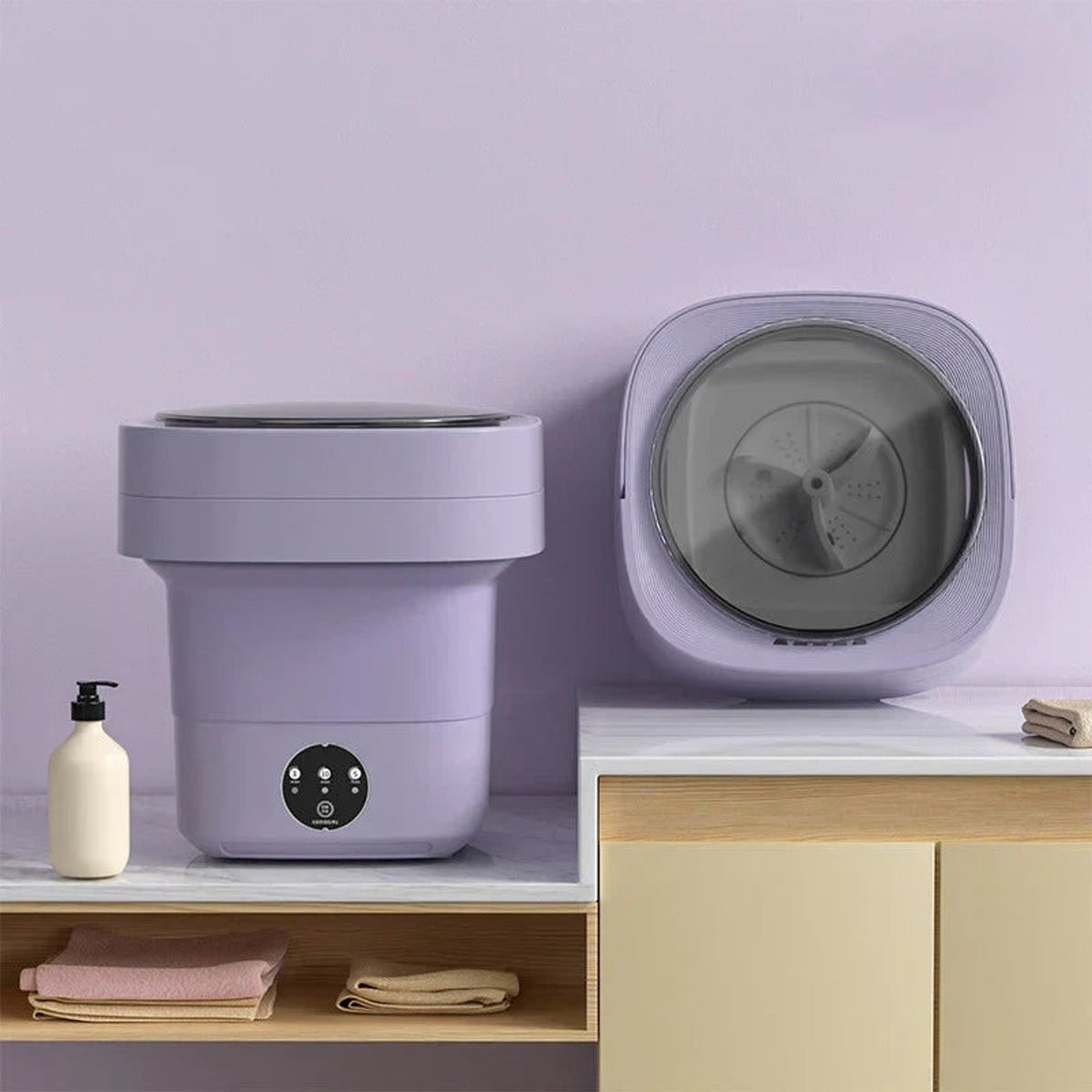 Foldable Portable Washing Machine With Or Capacity - Image 8