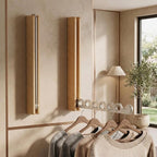 Folding Wall Garment Rack With Space-Saving Design - Image 4