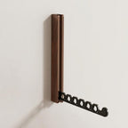 Folding Wall Garment Rack With Space-Saving Design - Image 6