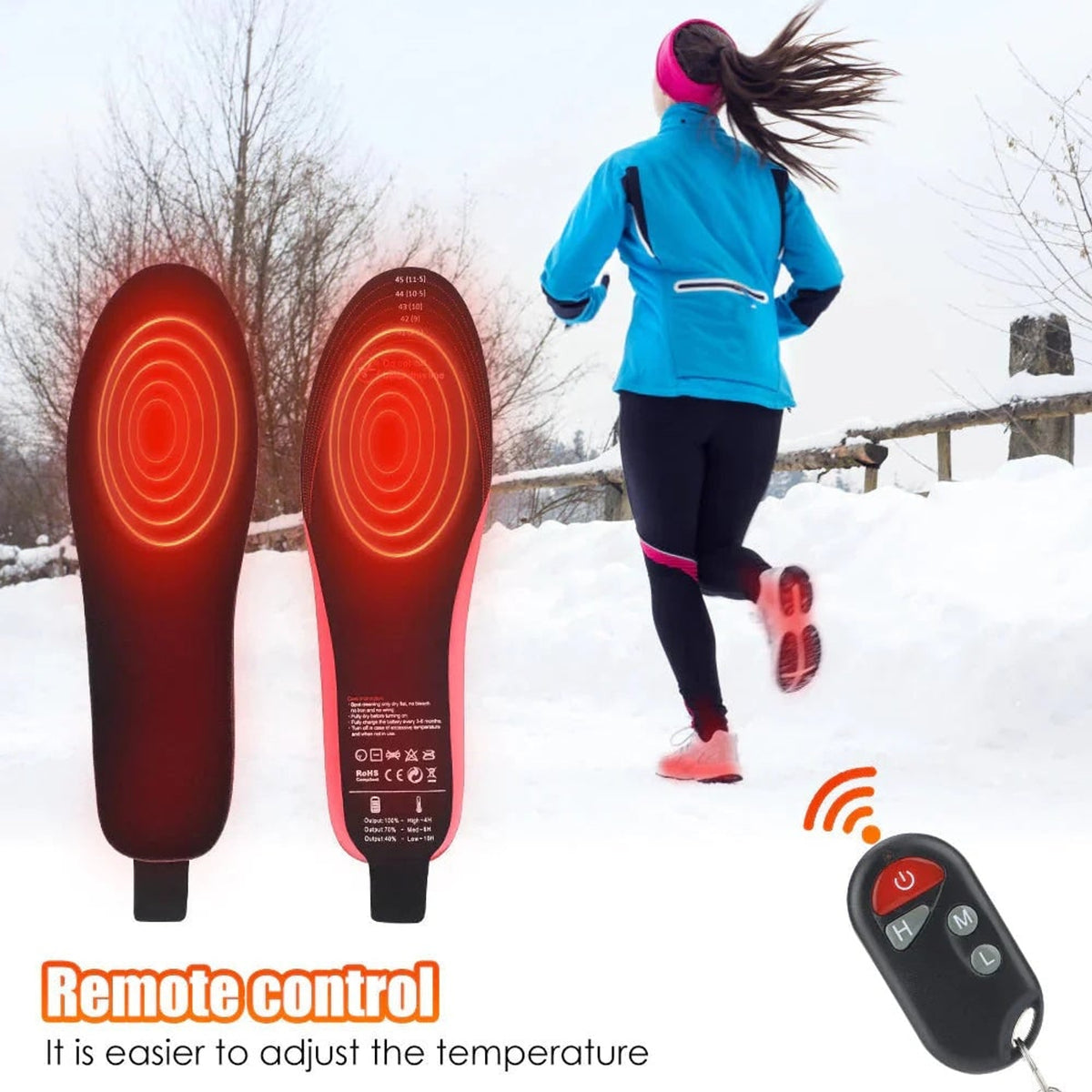 Footease Wireless Heated Insoles With Remote Control - Image 8