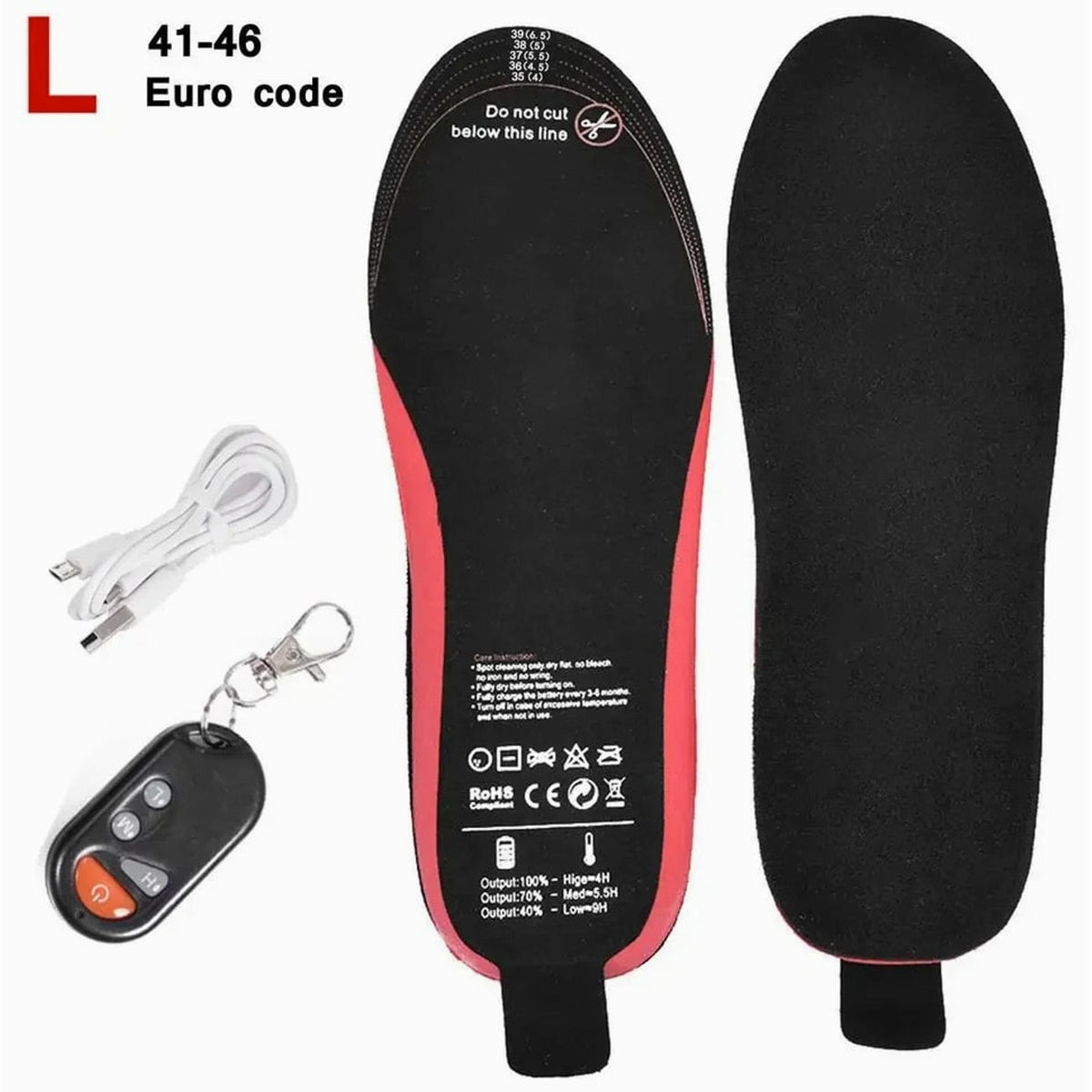 Footease Wireless Heated Insoles With Remote Control - Image 9