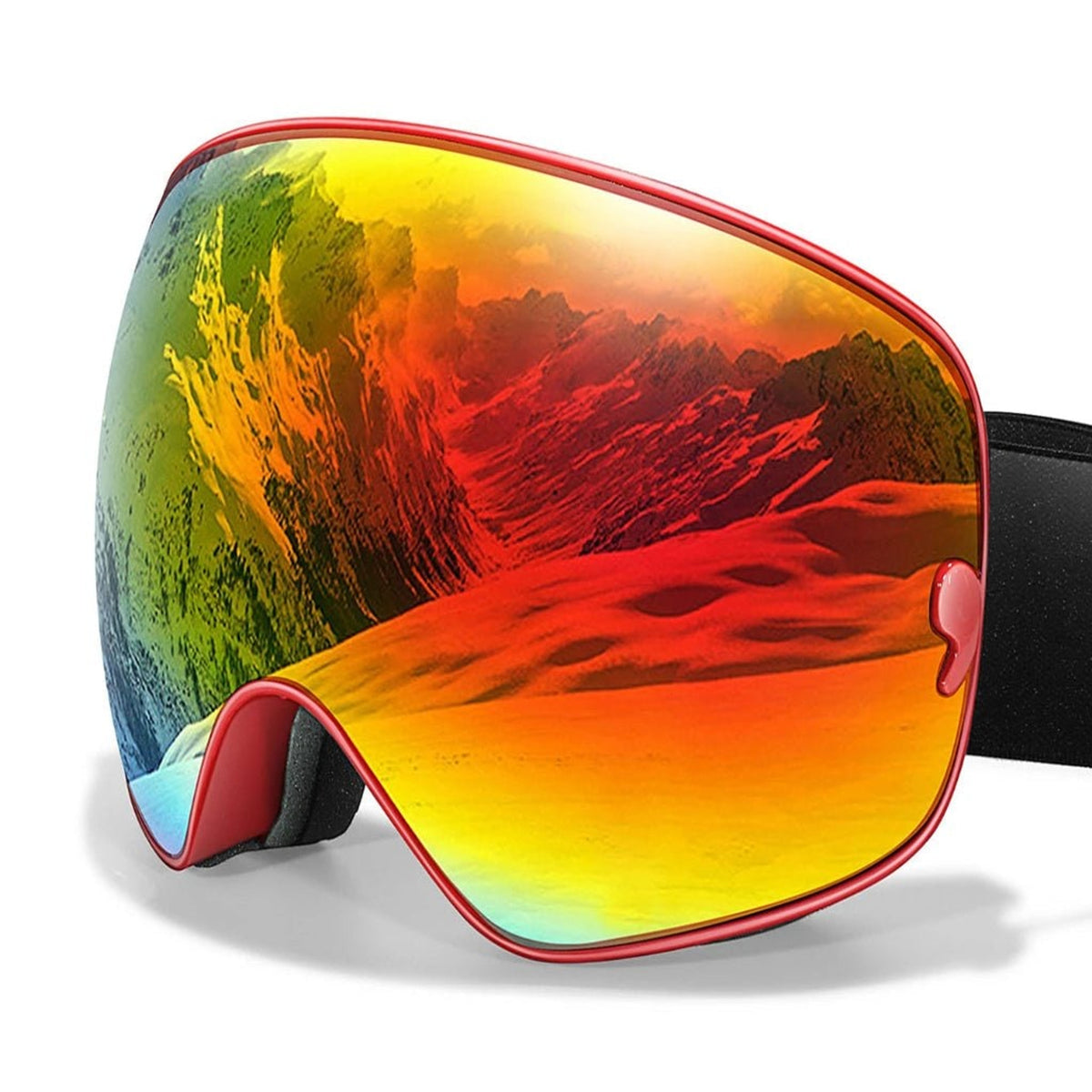 Frostblick Ski Goggles With Anti-Fog Coating UV400 Protection And Night Vision Lens - Image 12