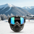 Full Face Ski Mask With Shatterproof Frame And Clear Lens - Image 1