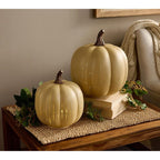 Galaxy Projection Pumpkin With Hand-Blown Venetian Glass Design - Image 6
