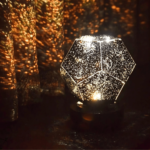 Galaxy Projector With Faceted Design And Remote Control - Image 4