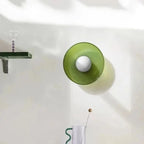 Glass Nordic Design Disc Ceiling Lamp - Image 5