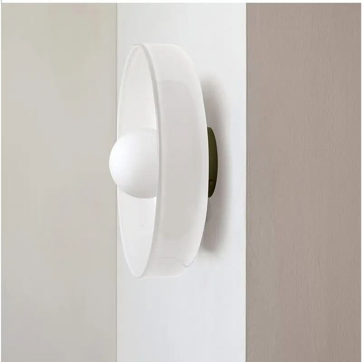 Glass Nordic Design Disc Ceiling Lamp - Image 7
