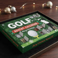 Christmas Golf Advent Calendar Paper Box With 24 Themed - Image 1