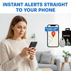 GPS Tracker With Android Bluetooth Connectivity And Water-Resistant Keyring Tag For Real-Time Location Tracking - Image 7
