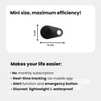 GPS Tracker With Android Bluetooth Connectivity And Water-Resistant Keyring Tag For Real-Time Location Tracking - Image 14