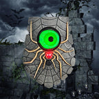 Halloween Decoration Wireless Battery Powered Halloween Doorbell With One Eyed Spider Design And Illuminated Blinking Eye - Image 10