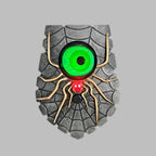 Halloween Decoration Wireless Battery Powered Halloween Doorbell With One Eyed Spider Design And Illuminated Blinking Eye - Image 5