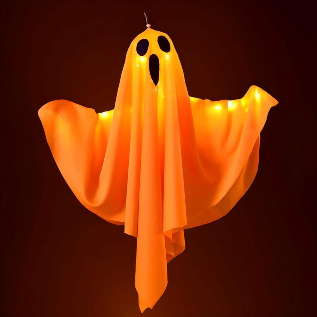 Halloween Decorations Halloween Ghost Light Decoration With Glowing Fabric Design Eye-Catching Halloween Lights Simple To Use No Remote Required - Image 4
