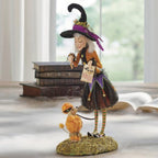 Halloween Figurine Witch With Resin Construction And Lightweight Design For Seasonal Decor - Image 11