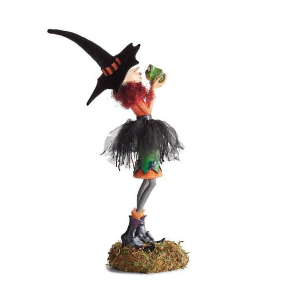Halloween Figurine Witch With Resin Construction And Lightweight Design For Seasonal Decor - Image 6