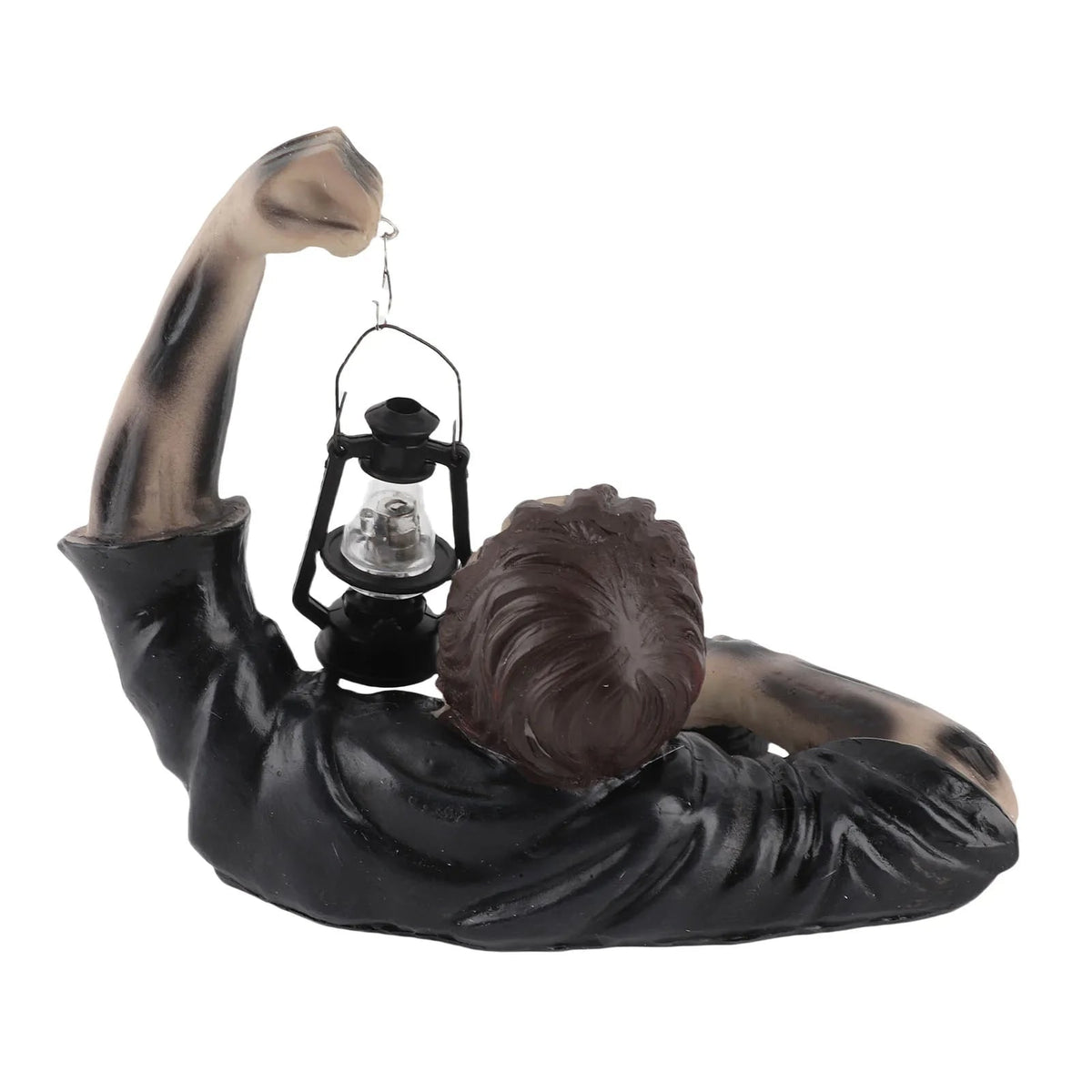 Halloween Garden Decoration Zombie Statue With Integrated LED Light For Outdoor Decor - Image 5