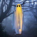 Halloween Ghost Decoration Hanging Light With LED String For Seasonal Porch Decor - Image 2