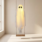 Halloween Ghost Decoration Hanging Light With LED String For Seasonal Porch Decor - Image 1