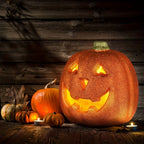 Halloween Pumpkin Light Up Battery Operated Jack O'Lantern Decor With Festive Glow For Indoor Outdoor Use - Image 1