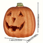 Halloween Pumpkin Light Up Battery Operated Jack O'Lantern Decor With Festive Glow For Indoor Outdoor Use - Image 6