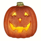 Halloween Pumpkin Light Up Battery Operated Jack O'Lantern Decor With Festive Glow For Indoor Outdoor Use - Image 3