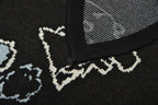 Halloween Sweater with Relaxed Knitted Fit and V-Neck - Image 1